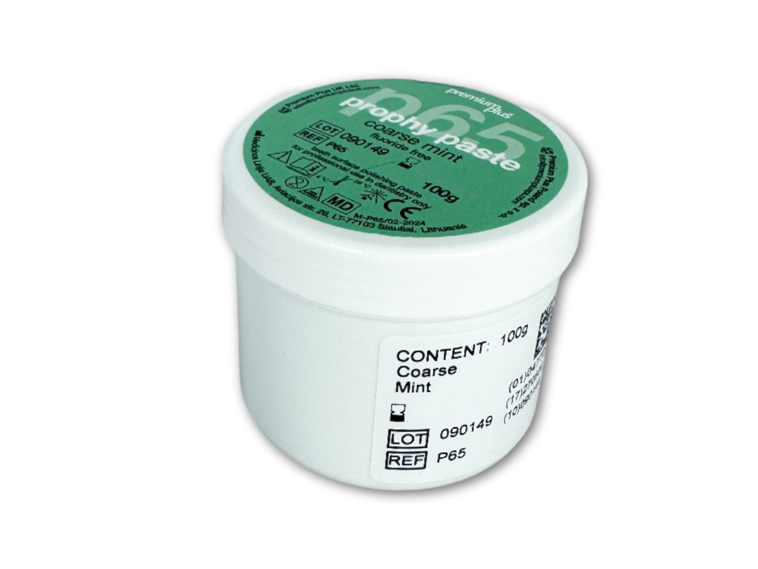 Polierpaste P65 Prophylaxepaste grob Farbe grün Fluoridfrei