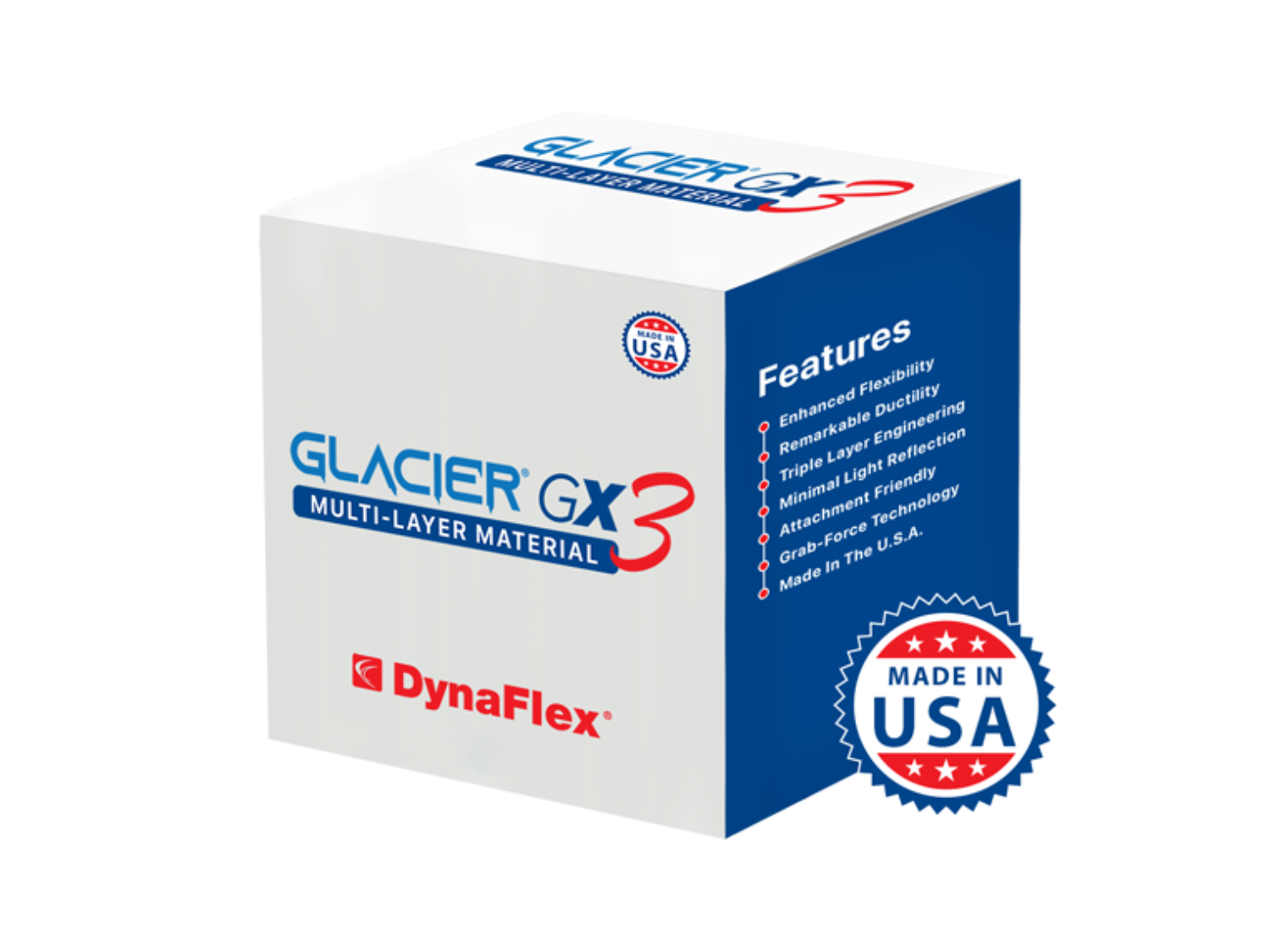 Glacier® GX3 Tiefziehfolie Multi Layer 50/100 Scheiben 125mm x .76mm (.030) 