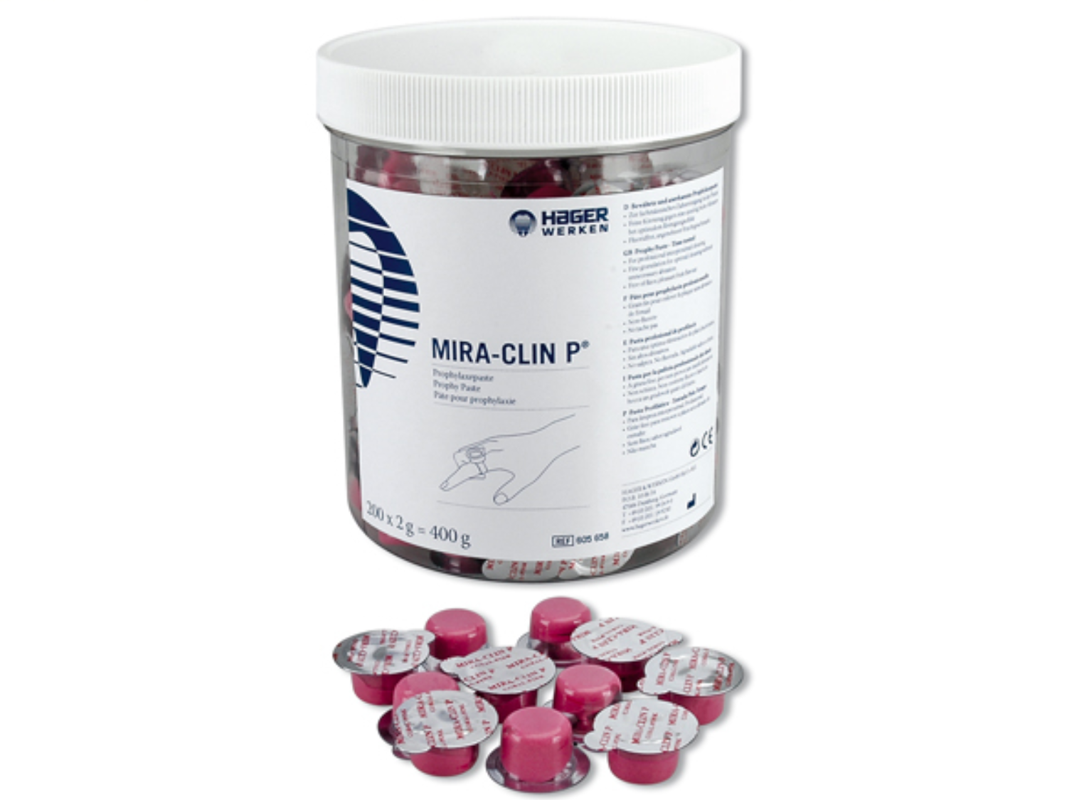 Mira-Clin® Prophylaxepaste Polierpaste 400g.